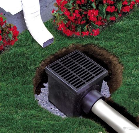 types of french drain systems